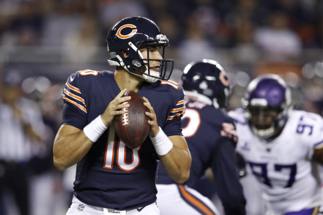 Mitchell Trubisky, rookie-quarterback i Chicago Bears.