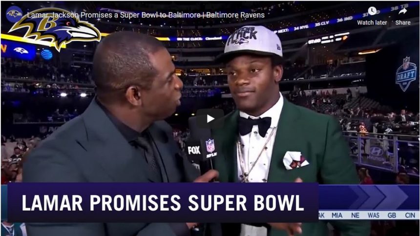 Lamar Jackson lovar Super Bowl till Ravens