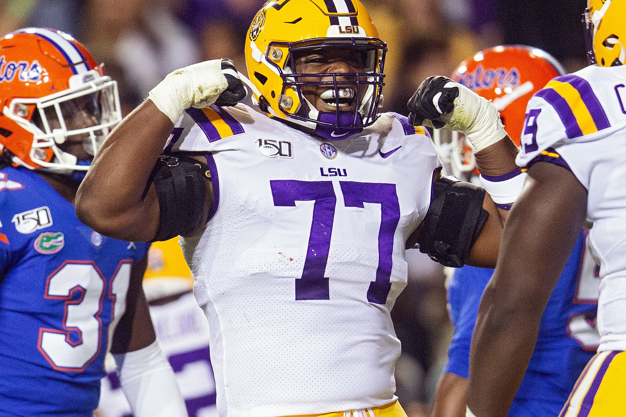 Saahdiq Charles (OT, LSU), NFL Draft 2020 – nflsupporter.se