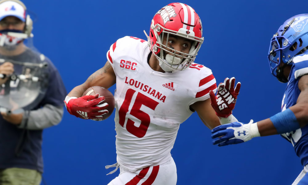 Elijah Mitchell (RB, LouisianaLafayette), NFL Draft 2021 nflsupporter.se