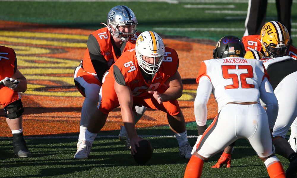 Cole Strange (IOL, Chattanooga), NFL Draft 2022 nflsupporter.se