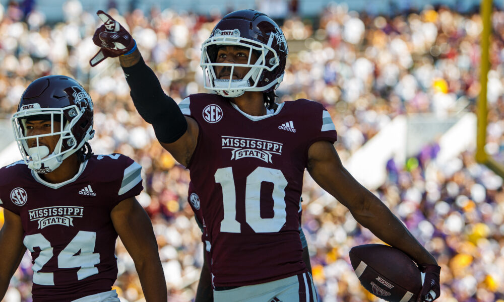 Makai Polk (WR, Mississippi State), NFL Draft 2022 nflsupporter.se